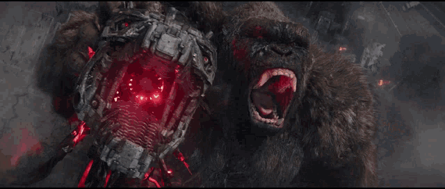 Mechagodzilla Vs. King Kong GIF