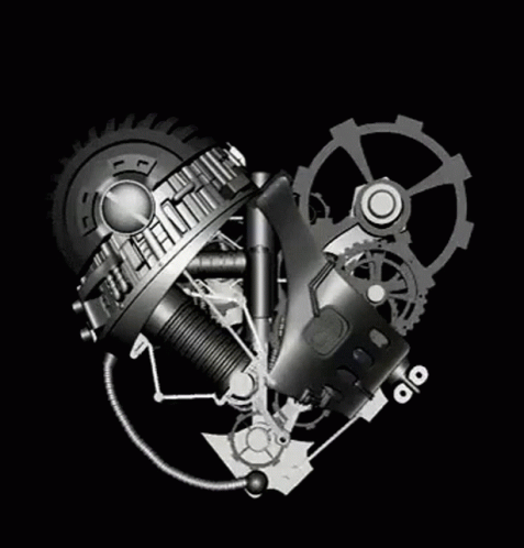 Mechanical Heart with Gears