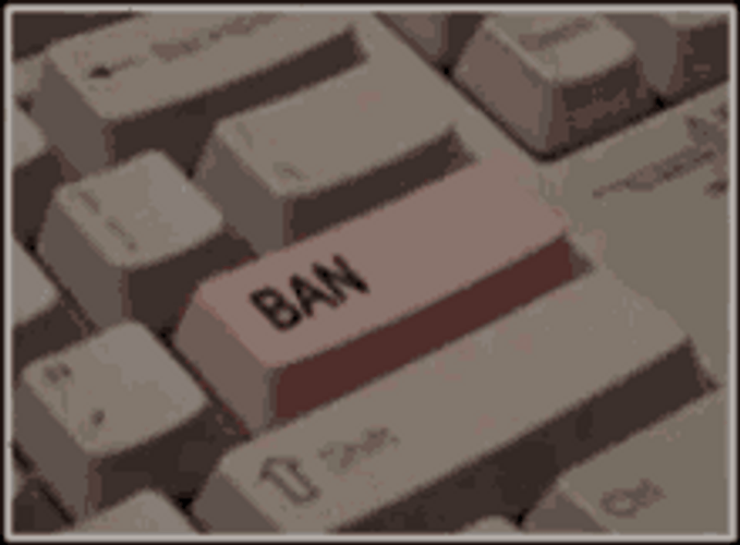 Mechanical Keyboard Pressing Ban GIF