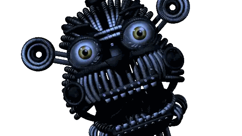 Mechanical Object With Yellow Eye