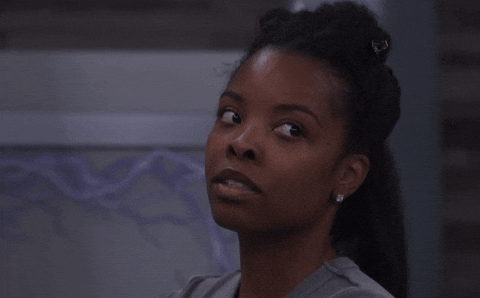 Mecole Hayes Side Eye Meme GIF
