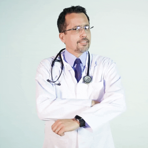 Médica Doubtful Doctor Side Eye GIF
