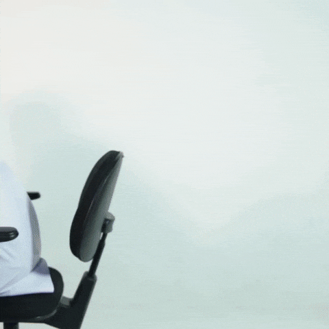 Médica Funny Doctor Chair Rowing Wave GIF