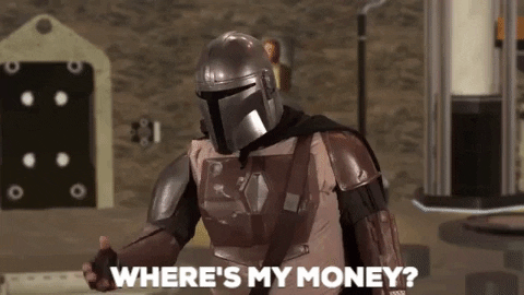 Medieval Soldier Where's My Money GIF