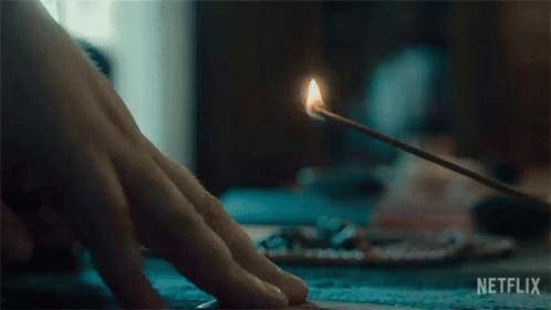 Meditate Incense GIF
