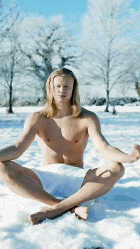 Meditate Meditating Gif GIF