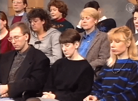 Meditation On Live Television GIF