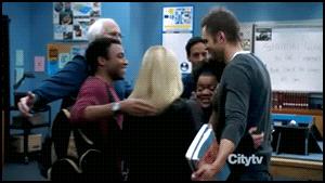 Meeting Group Hug GIF
