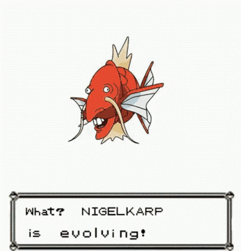 Mega Evolution Nigelcarp To Thornbyarados GIF