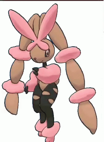 Mega Evolution Pokemon Lopunny GIF