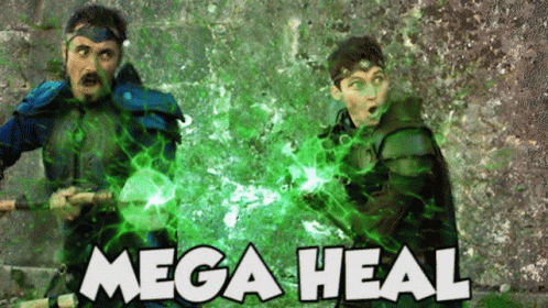 Mega Heal Noob Olydri GIF