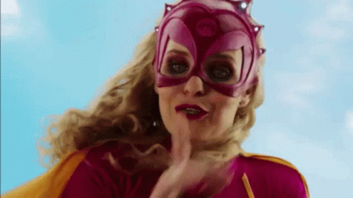 Mega Mindy Says Quiet GIF