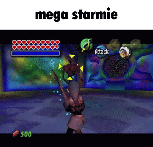 Mega Starmie Video Game