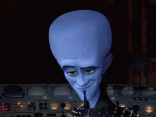 Megamind Custom Status Laugh GIF