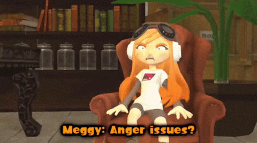 Meggy's Anger Issues GIF