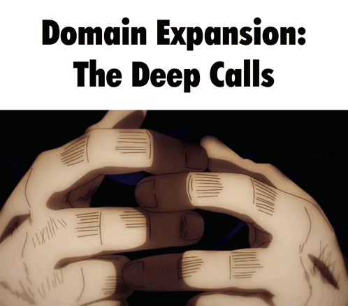 Megumi Fushiguro Domain Expansion The Deep Calls GIF