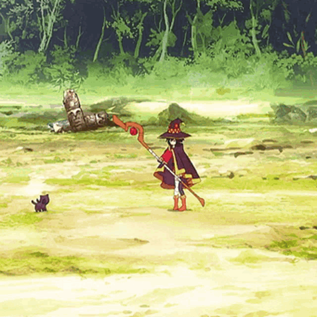 Megumin Burst Forth Explosion GIF