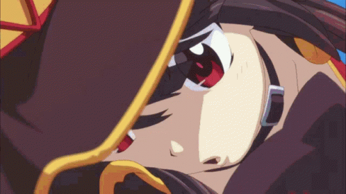Megumin Lands A Heavy Bomb Explosion GIF