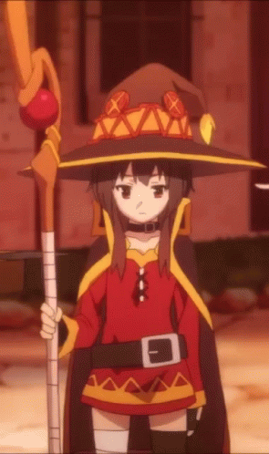 Megumin Madly Bend Down GIF