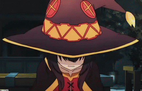 Megumin Madly Speaking GIF