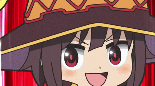 Megumin Spinning Her Wand GIF