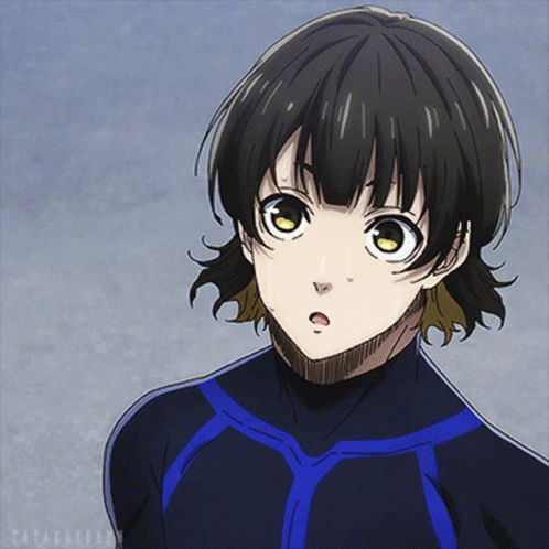 Meguru Bachira Clueless Face GIF