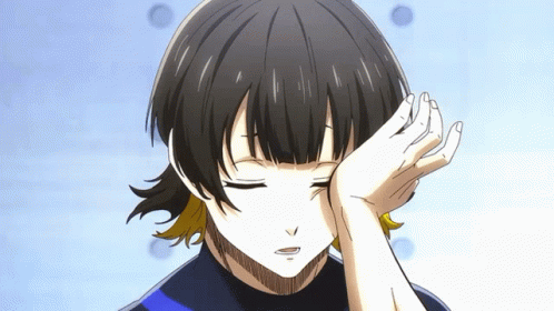 Meguru Bachira Rubbing Eyes GIF
