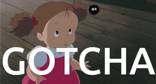 Mei Kusakabe Running Away Gotcha GIF