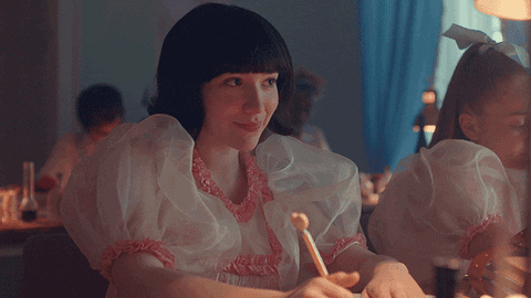 Melanie Martinez Flirty Gesture GIF
