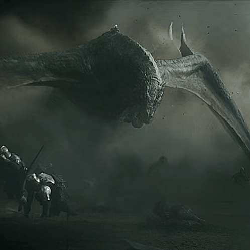 Meleys Massive Dragon Sneaking GIF