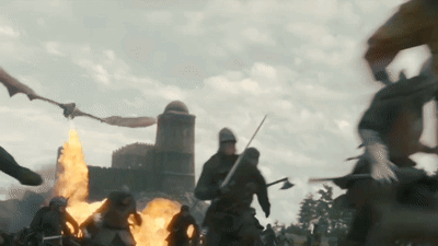 Meleys Scary Dragon Breathing Fire GIF