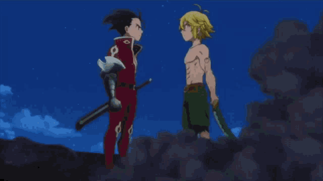 Meliodas Vs. Zeldris GIF