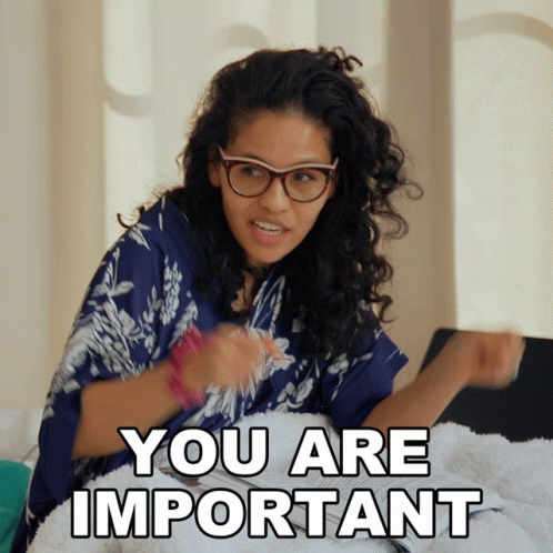 Melissa Beck You Are Important GIF