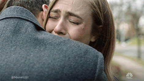 Melissa Roxburgh Sobbing On Her Lover GIF