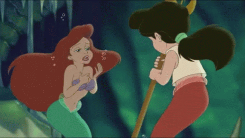 Melody Trident Little Mermaid 2 Ariel GIF