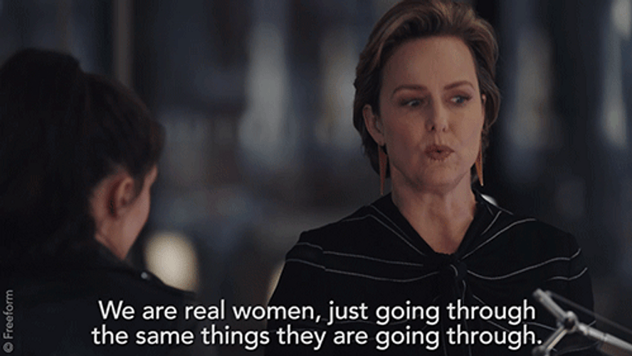 Melora Hardin We're Same Girl Wanting Same Things GIF
