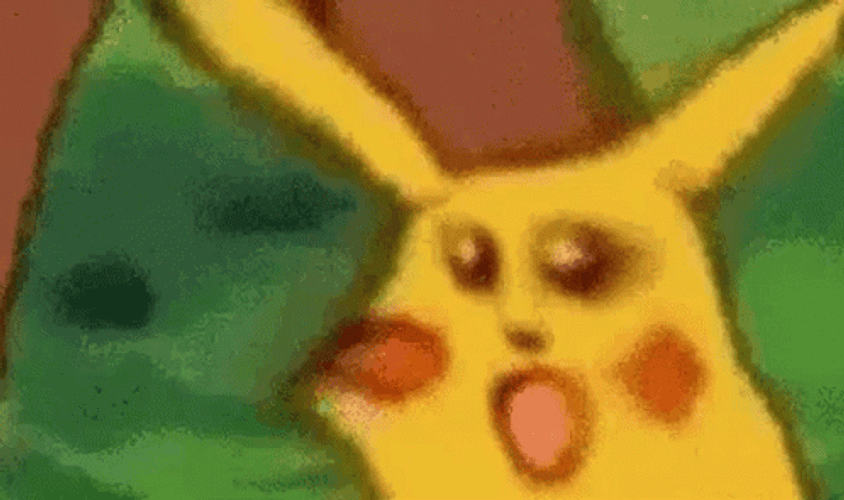 Melted Face Shocked GIF