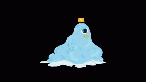 Melted Ice Heat Stroke GIF