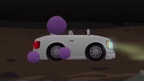 Member Berries Going Off The Car GIF