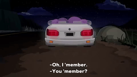 Member Berries Riding A Car GIF