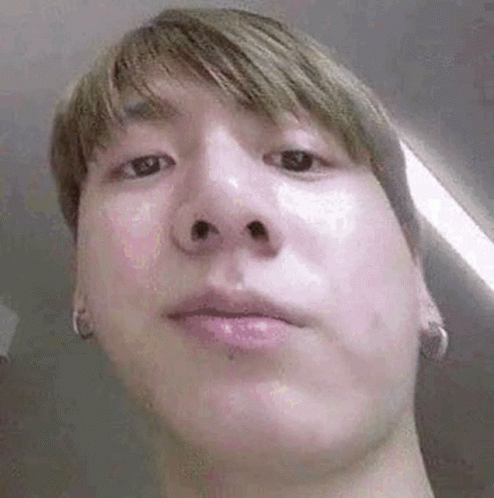 Meme Faces Closeup Bts Jungkook And Cat Kpop GIF