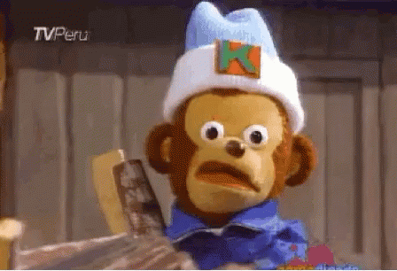 Meme Monkey Puppet GIF