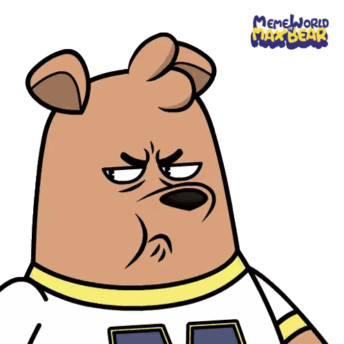 Memeworld Max Bear Cartoon