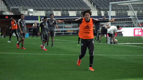 Memo Ochoa Open Arms Running GIF