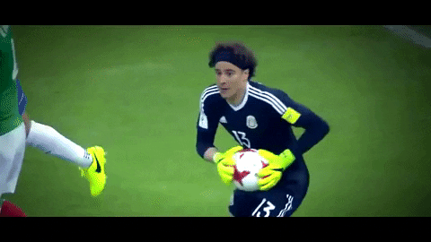 Memo Ochoa Running With A Ball GIF