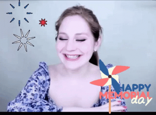 Memorial Day Pinwheel GIF