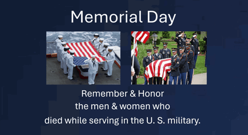 Memorial Day Remember and Honor Fallen