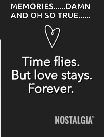 Memories Time Flies But Love Stay Forever GIF