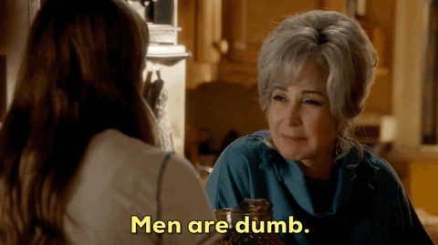 Men Are Idiots Annie Potts GIF