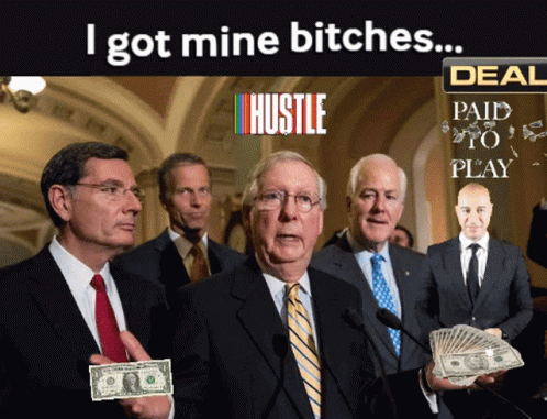 Men at Microphones Saying I Got Mine Bitches